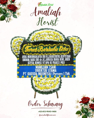 Papan Bunga Duka di Banjarmasin