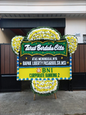 Papan Bunga Duka di Banjarmasin